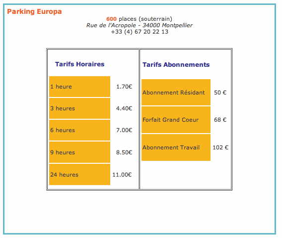 parking-tarif